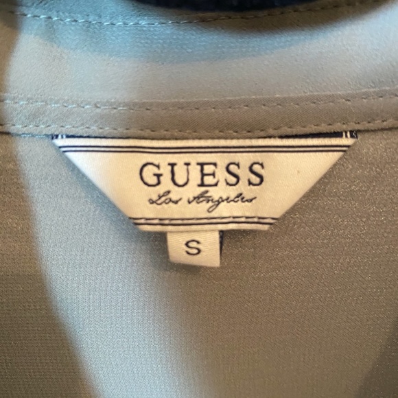 Sheer Guess Blouse - Picture 2 of 2